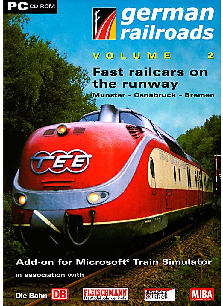 German Railroads, Vol. 2 - Fast railcars on the runway - Munster - Osnabruck - Bremen