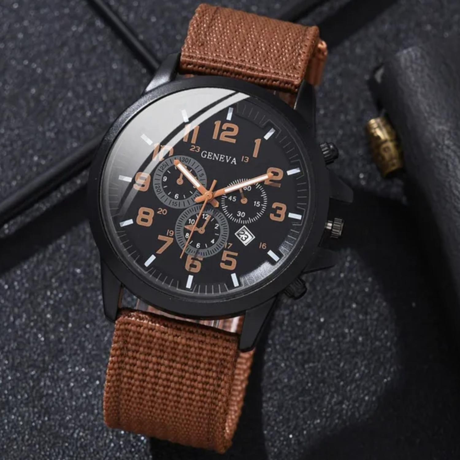 Hodinky PA-33643 - Hnedá KP33643