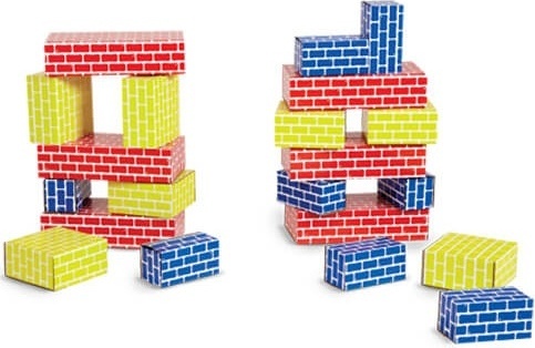 Edushape Wellpappenblöcke - 84 Stück 709084