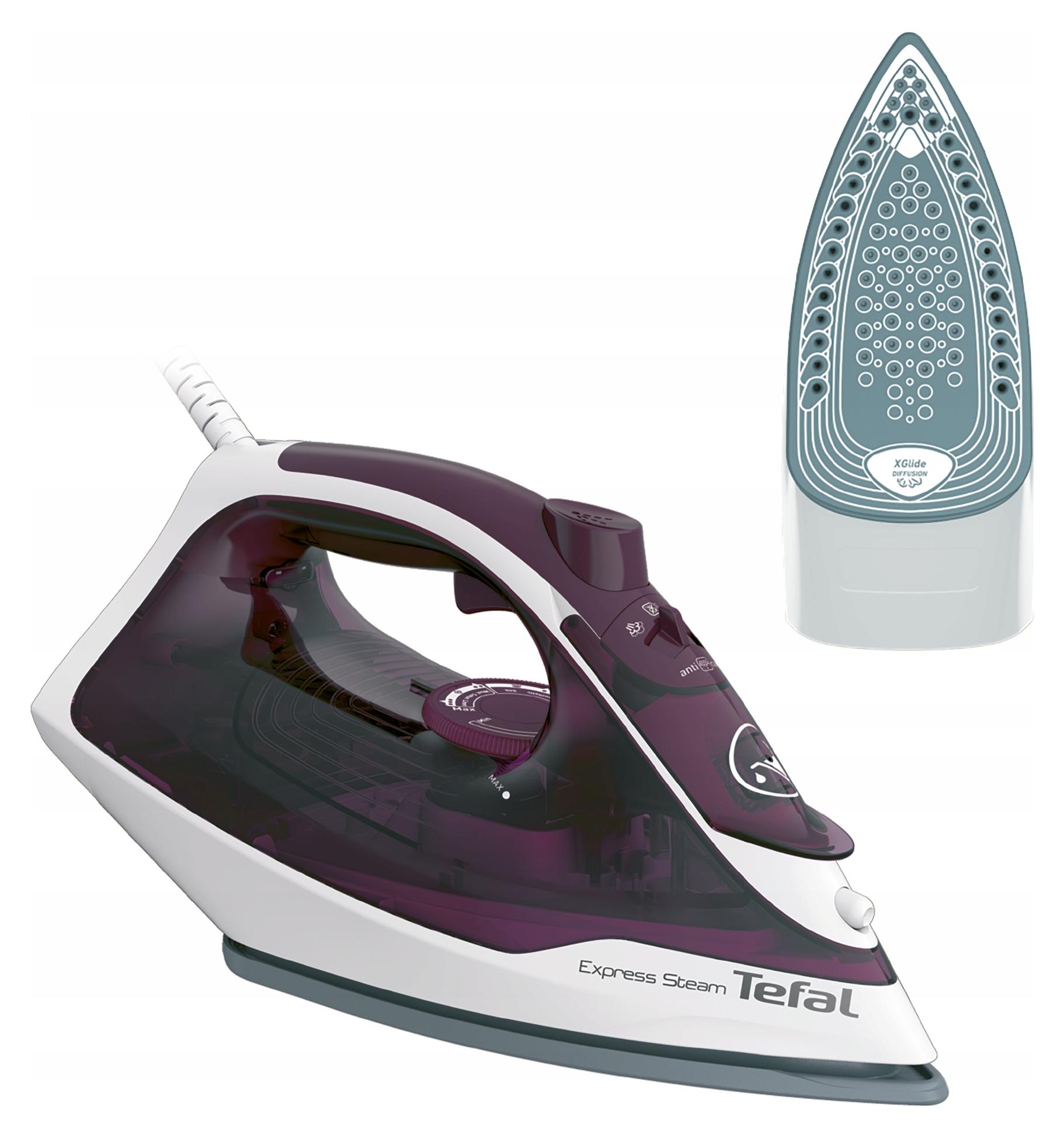 Tefal Express Steam Dampfbügeleisen 2400 W Mit Keramiksohle Und Anti-Drip-Funktion