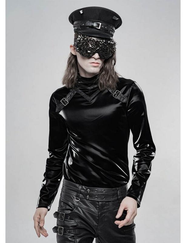 Punk Rave Langarm Top - Tanzdiktator XXL-3XL 6941363145530