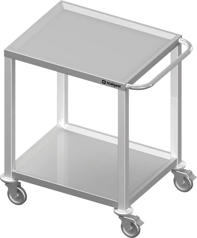 Stalgast Transportwagen mit zwei Böden, 800x500x850 mm, verschweißt