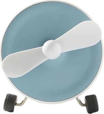 NABO SOUND ONE Bielo-modrý bezdrôtový audio reproduktor s mini ventilátorom