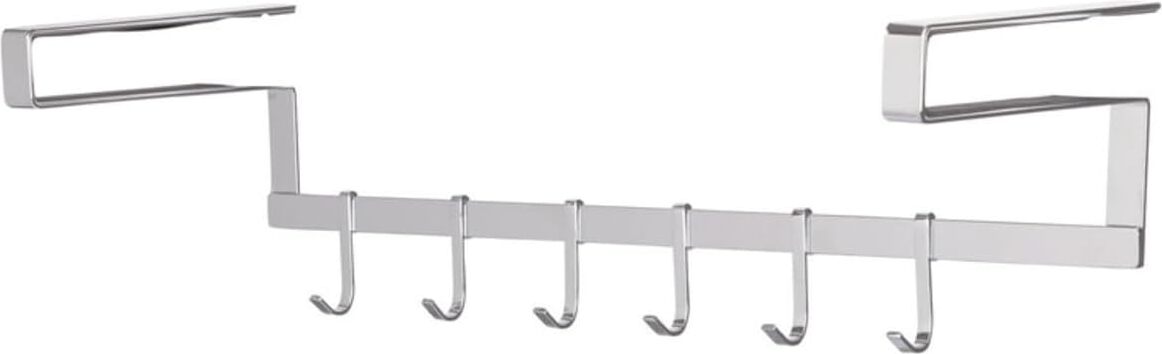 Wenko Küchenreling mit 6 Haken, Wandmontage, 40 cm – 420028_A