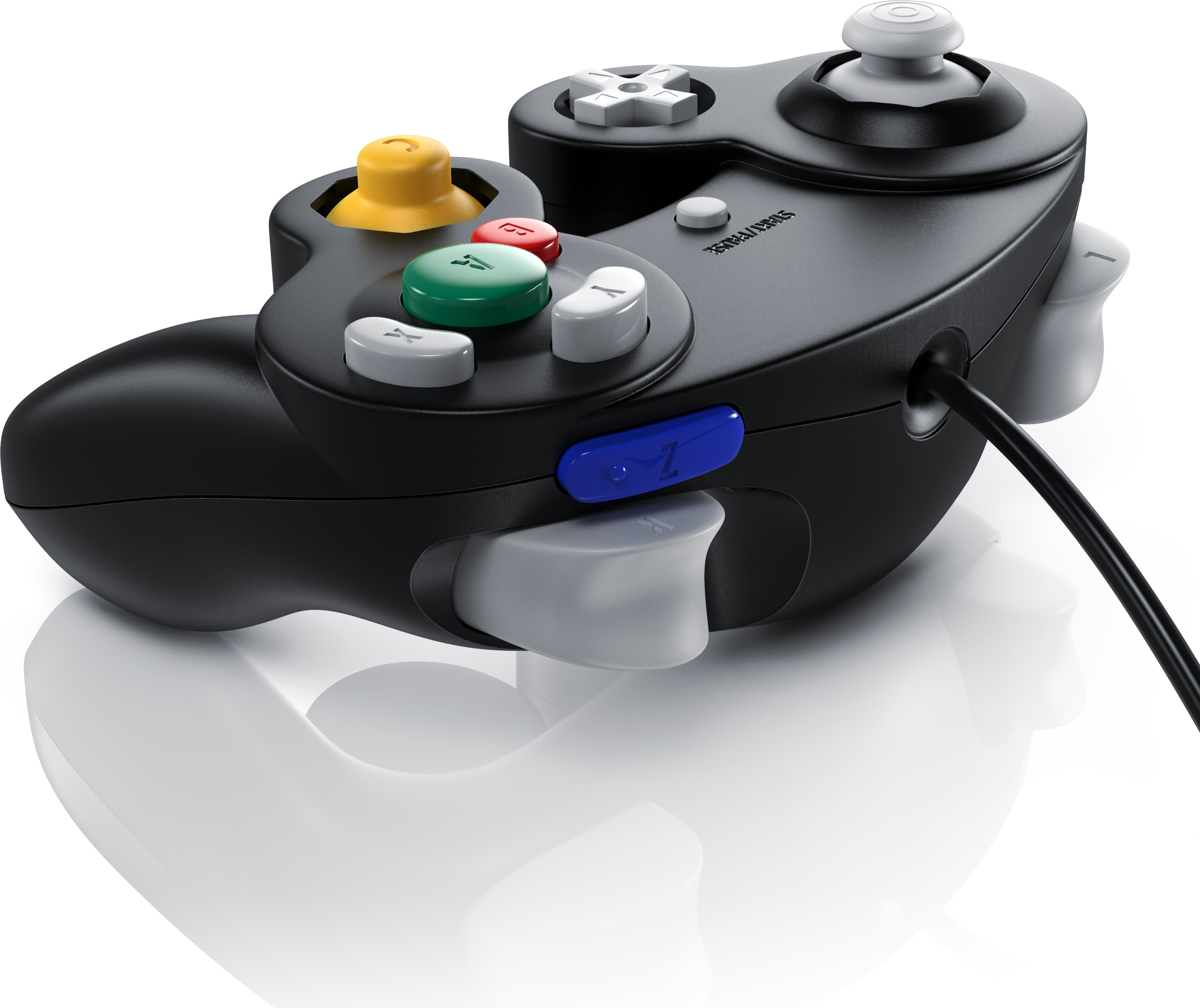 CSL Nintendo Controller, Gamepad pre Nintendo GameCube / Wii Vibračné efekty / ergonomický