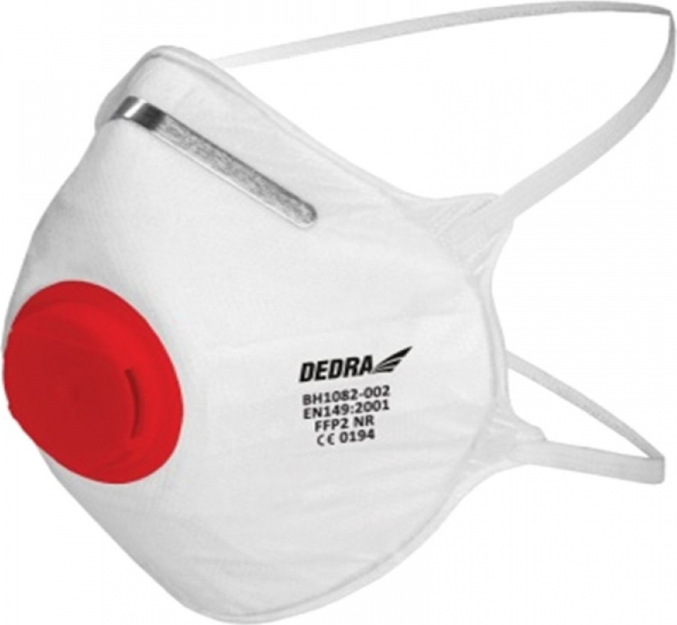 Prachová maska s 1 ventilom FFP2, 2 ks.