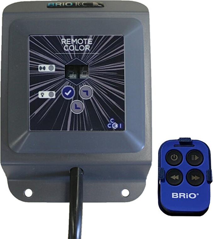 Funksteuerung für farbprojektor - Brio brio rc+