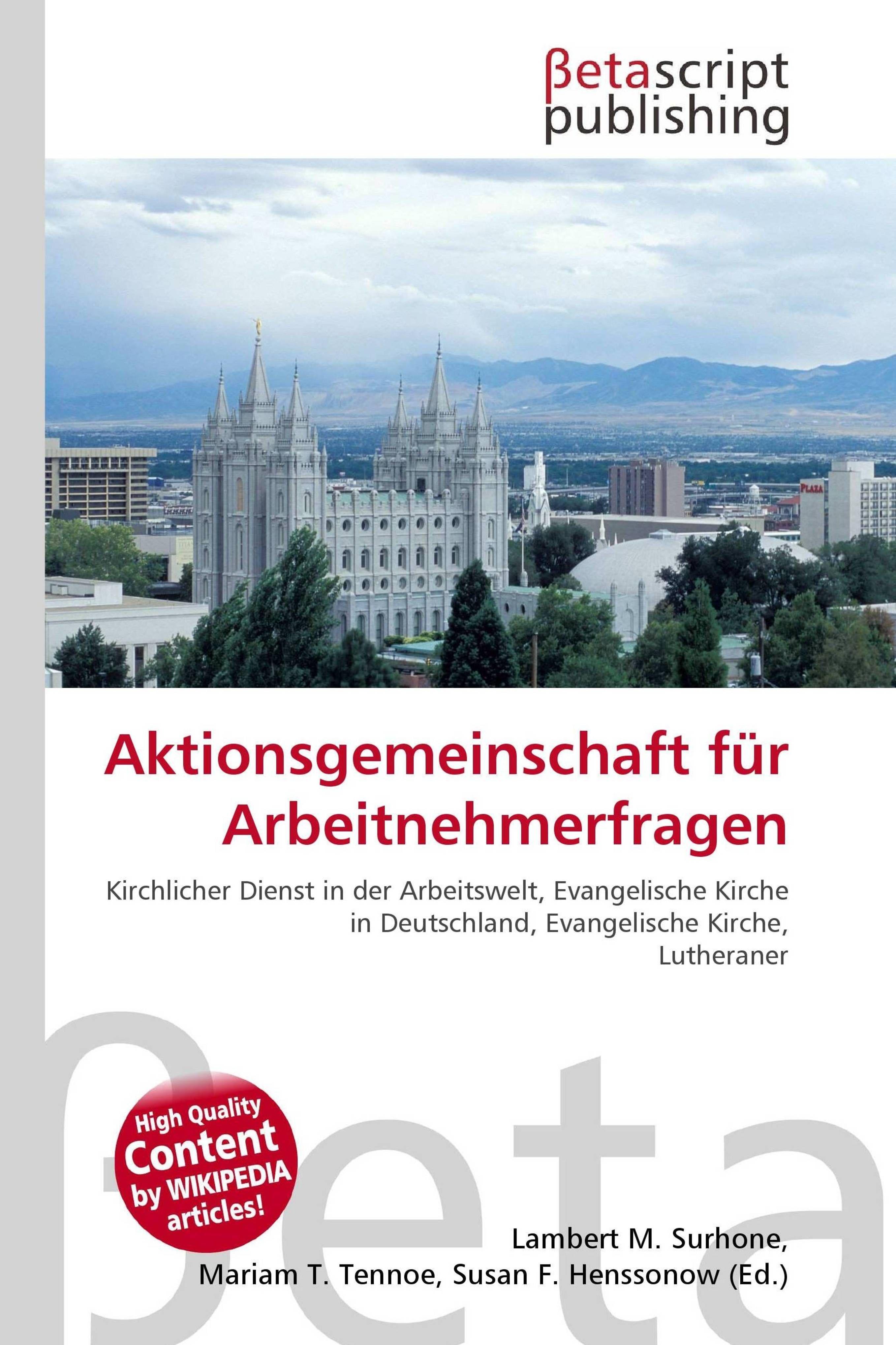 Sonstige Verlage Aktionsgemeinschaft für Arbeitnehmerfragen