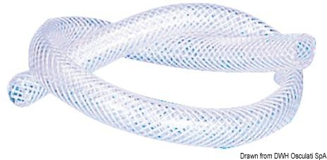 Verstärkter PVC Schlauch Wasserverteilung 19 x 26 mm - Osculati 18.001.19