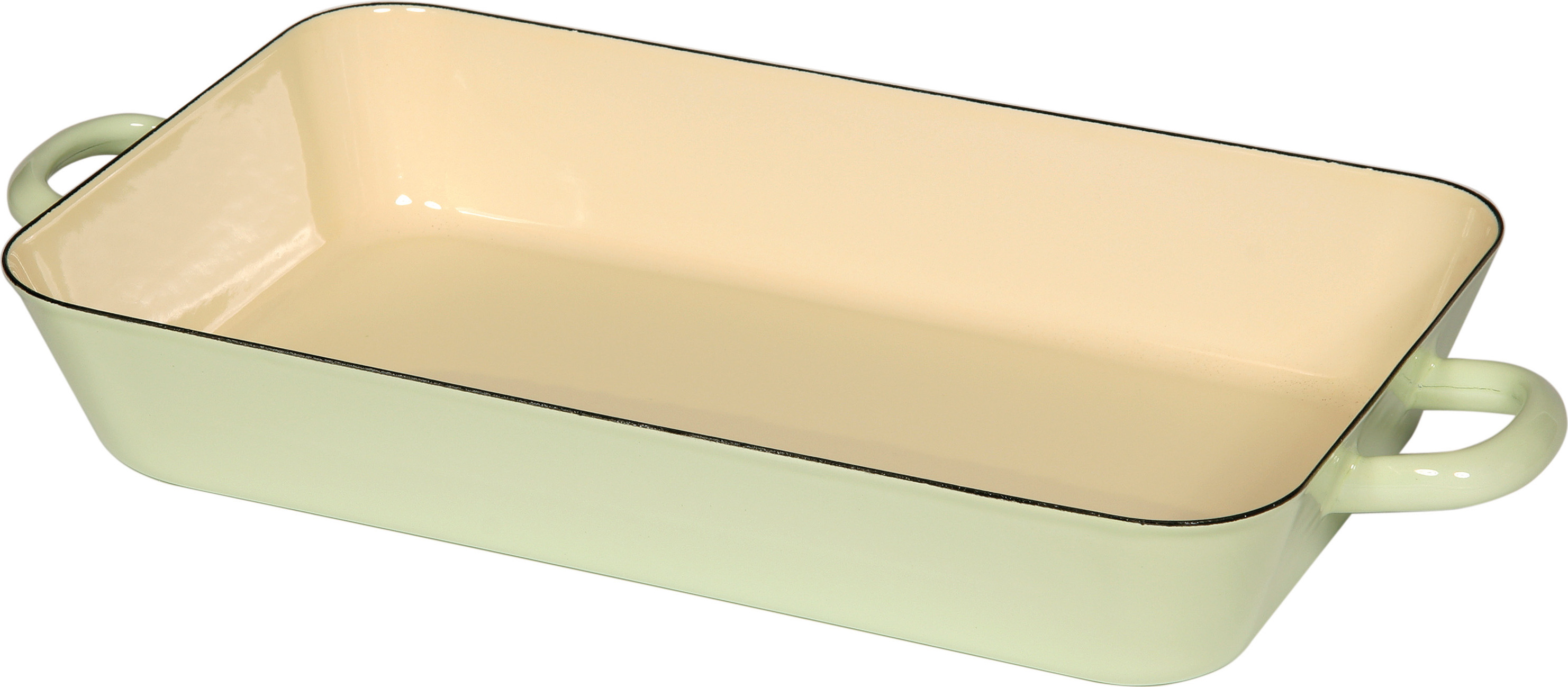 Riess Bratpfanne 37 cm/22 cm 6,20 l 0047-006 nilgrün 0047-6