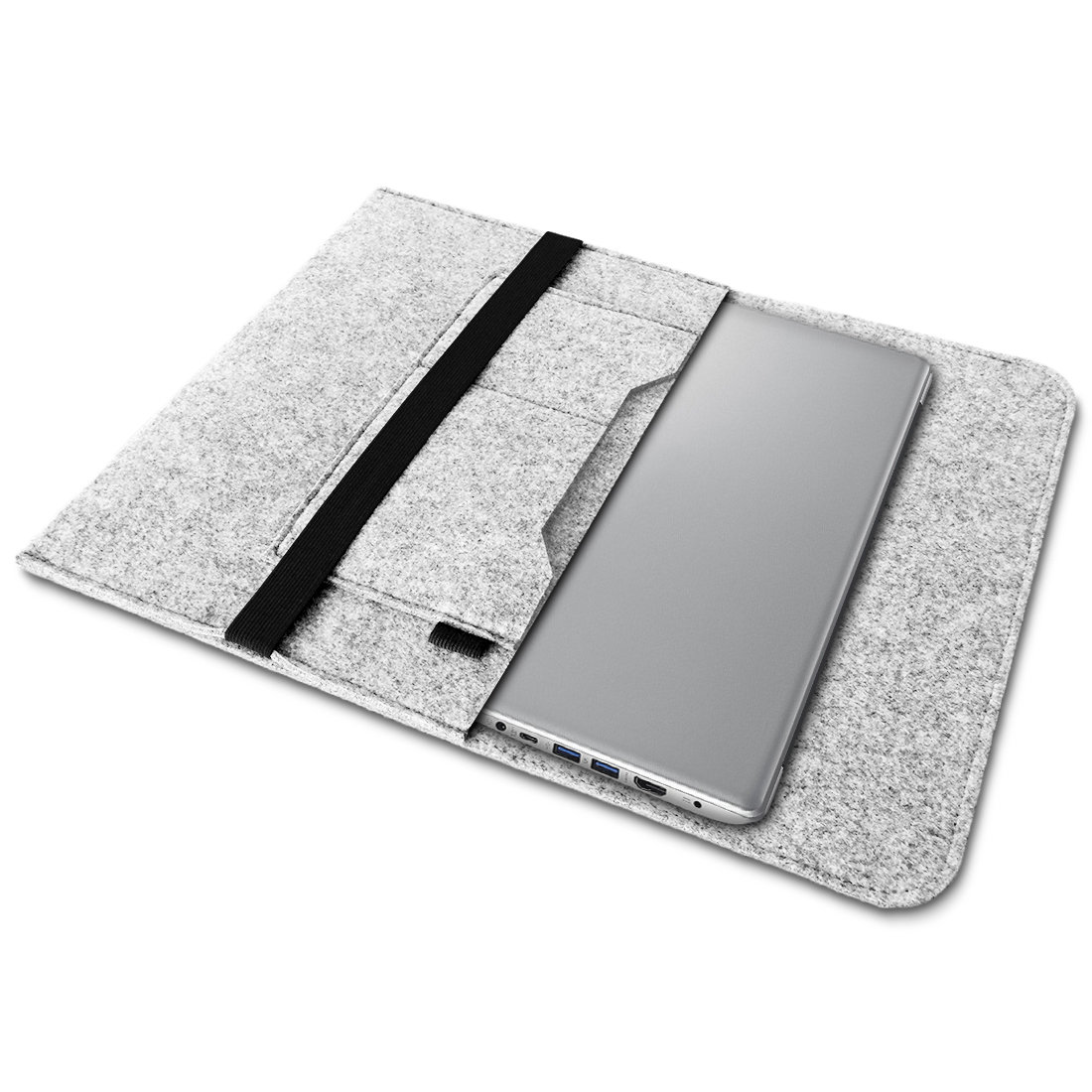 Sony Vaio Pro 13,3" Filztasche grau Sleeve Cover Laptoptasche Case Schutzhülle 