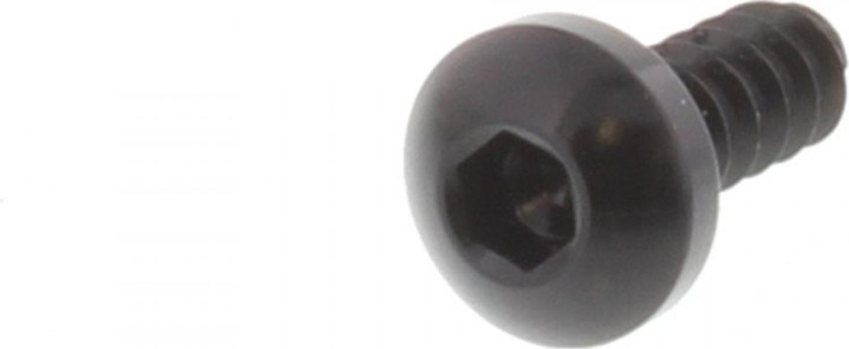 Schraube JMP Selbstschneidend 4mmx10mm Aluminium schwarz 775.00.83