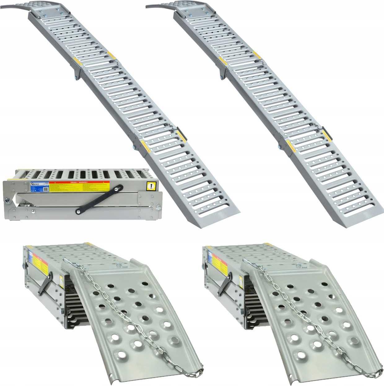 Rampen Rampenset Pkw Auffahrt Motorrad Geko Auffahrt Bis 2200 Kg G02047