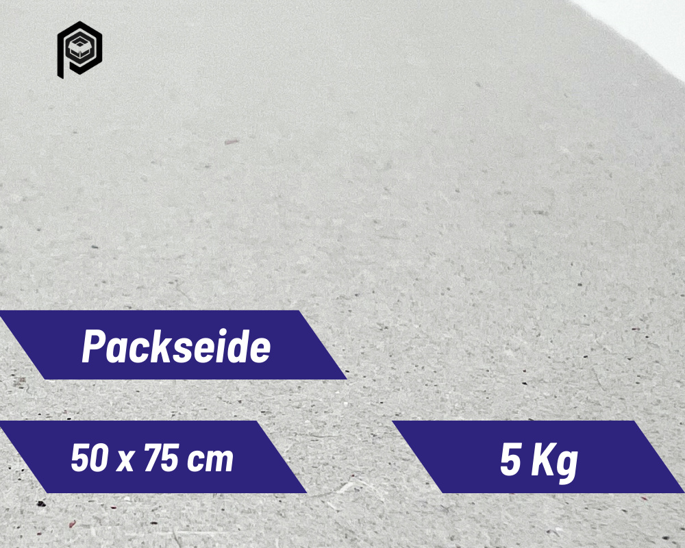 Pioneer 5 Kg Packseide 50 x 75 cm 30g/m² Seiden Papier Packpapier Grau PS-28GY-50075