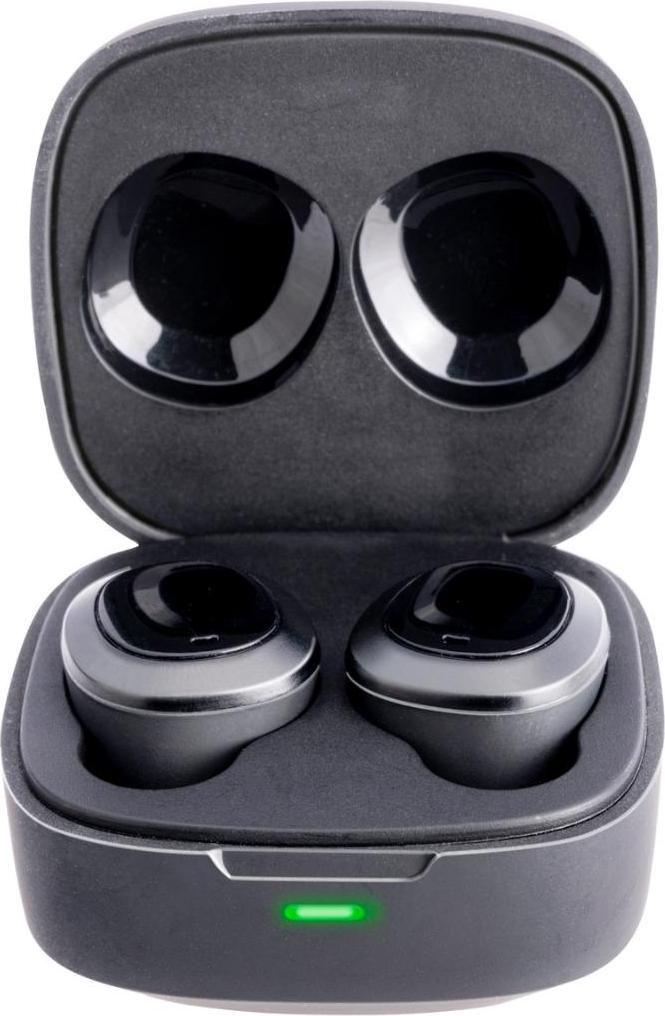 Bezdrôtové slúchadlá Grundig Bluetooth - slúchadlá do uší s nabíjacím puzdrom USB-C - skutočne bezdrôtové slúchadlá do uší - výdrž batérie 3-6 hodín