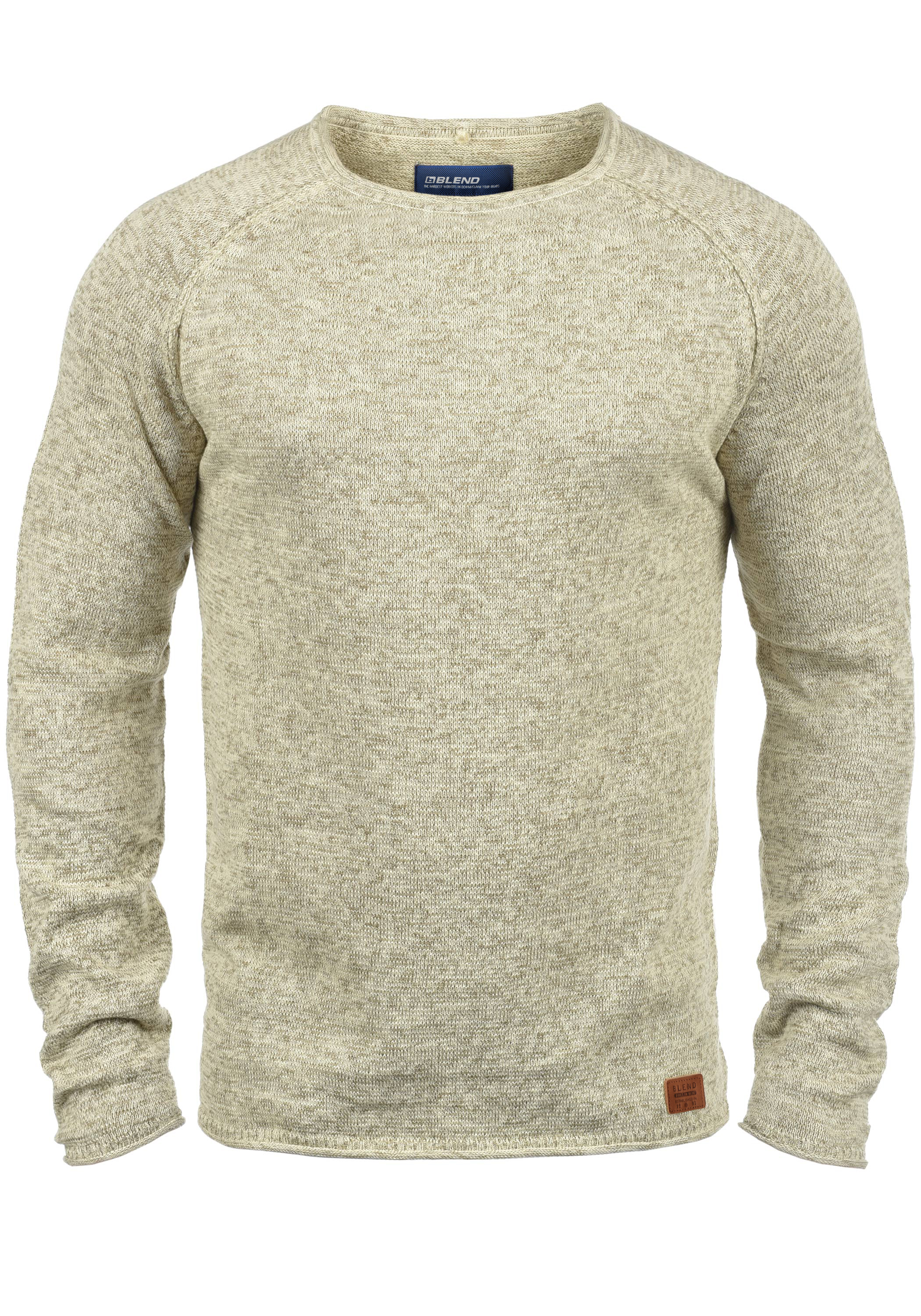 Herren Klassischer Warmer Texturierter Strickpullover