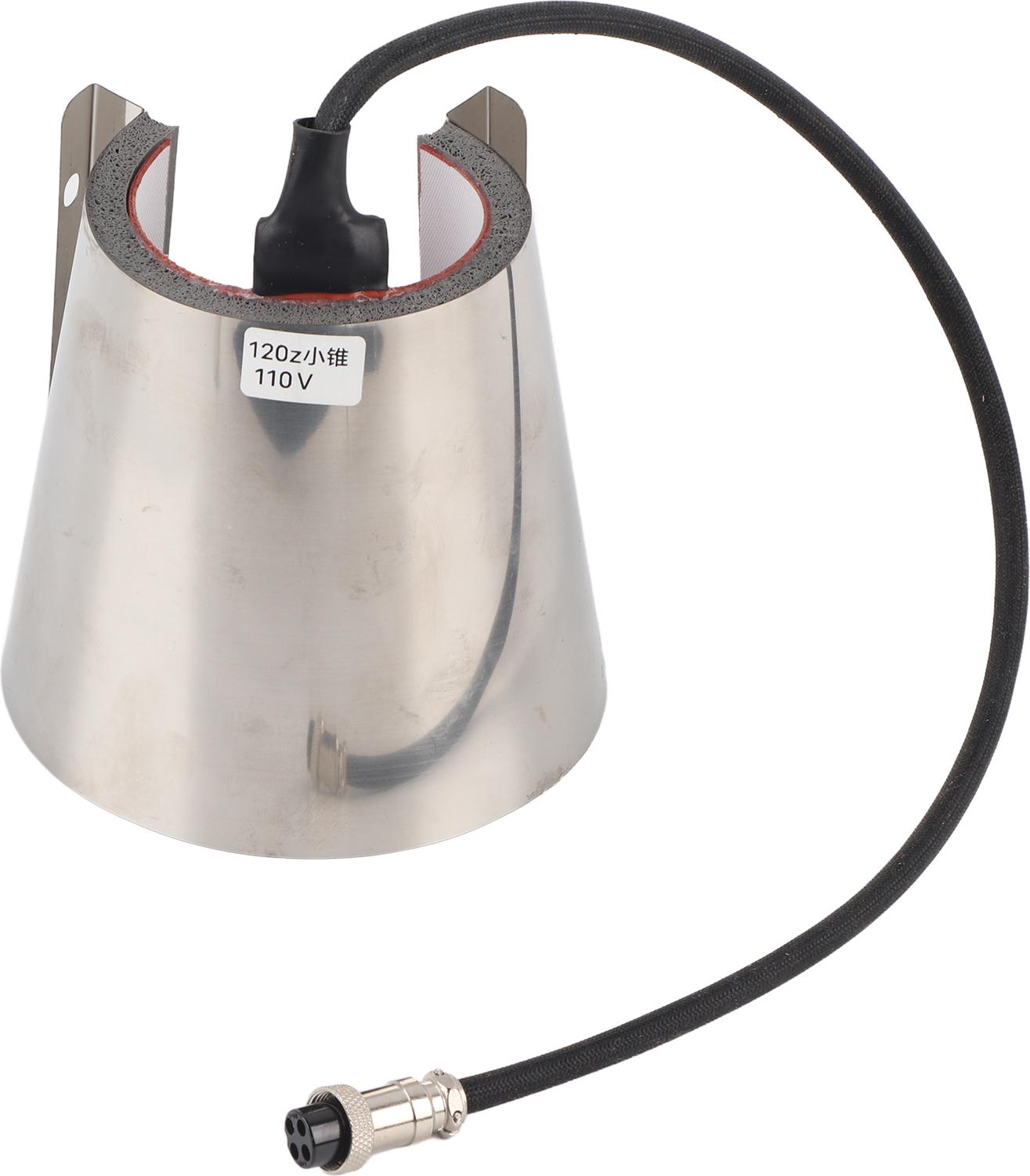 Gistuch Becher Tasse Drücken Sie weiche verstellbare Dicke Wärme -Pressen -Maschinenzubehör 12oz