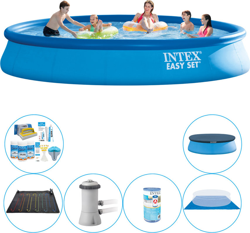 Kombinovaný bazén - Intex Easy Set Rund 457x84 cm