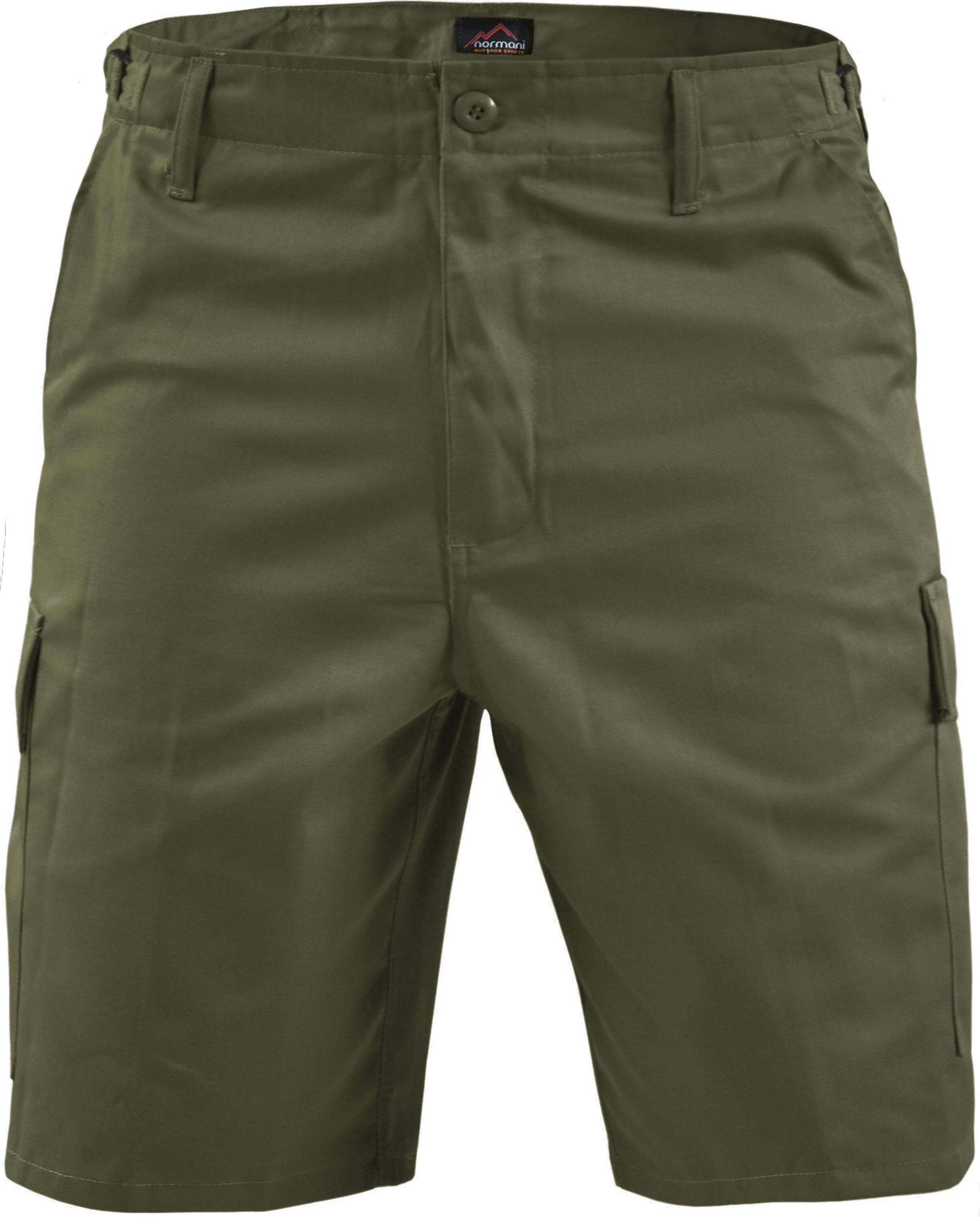normani Herren BDU Shorts, strapazierfähig, mit 6 Taschen und Taillenregulierung