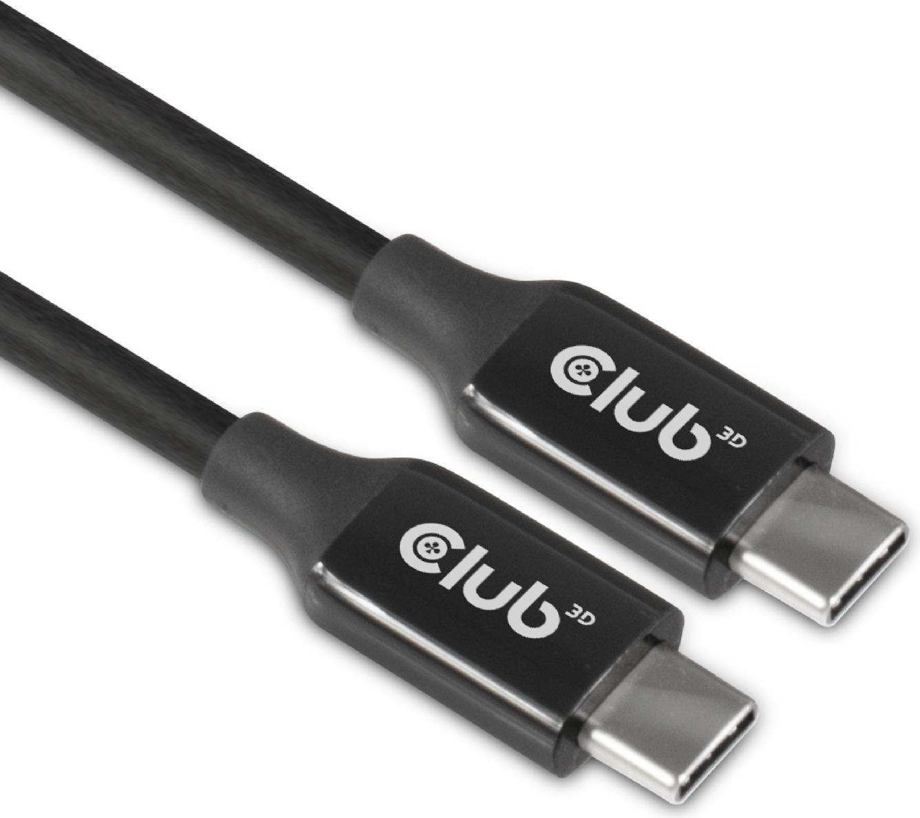Club 3D CLUB3D USB 3.2 Gen2 aktives bidirektionales Kabel Typ C auf C 8K60Hz CAC-1535