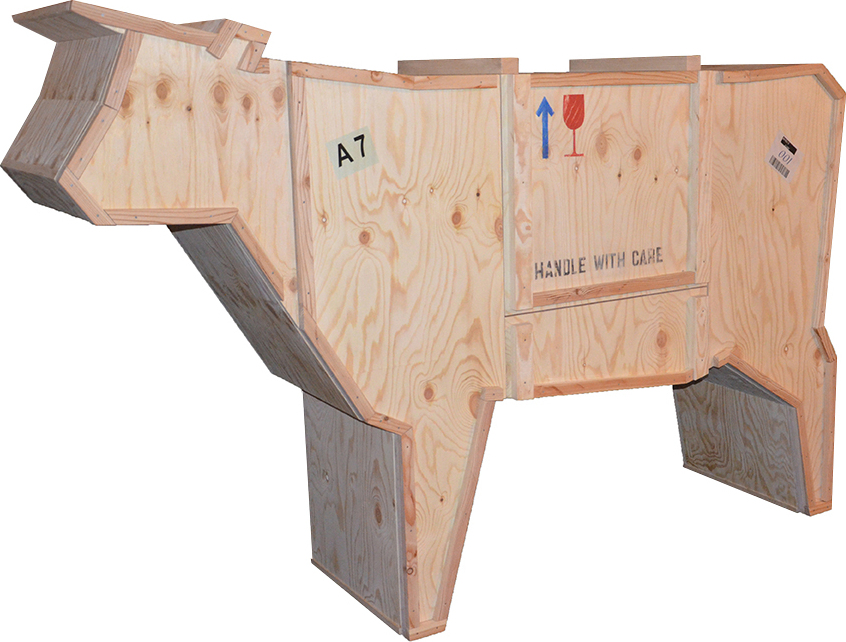 King Home Buffetschrank KROWA – Sperrholz krowa_sklejka