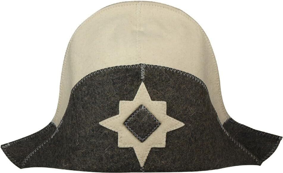 Rukauf Filzkappe Saunahut Hut Kappe SAUNAMÜTZE Kazachstan Kasachstan für Sauna 5177-1512