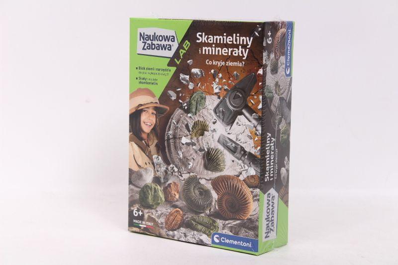 Clementoni CLE Scientific Fun Fossilien und Mineralien 50866