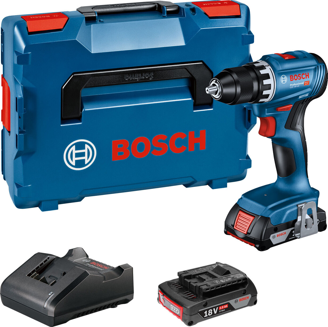 Bosch GSR 18V-45 Akku-Bohrschrauber