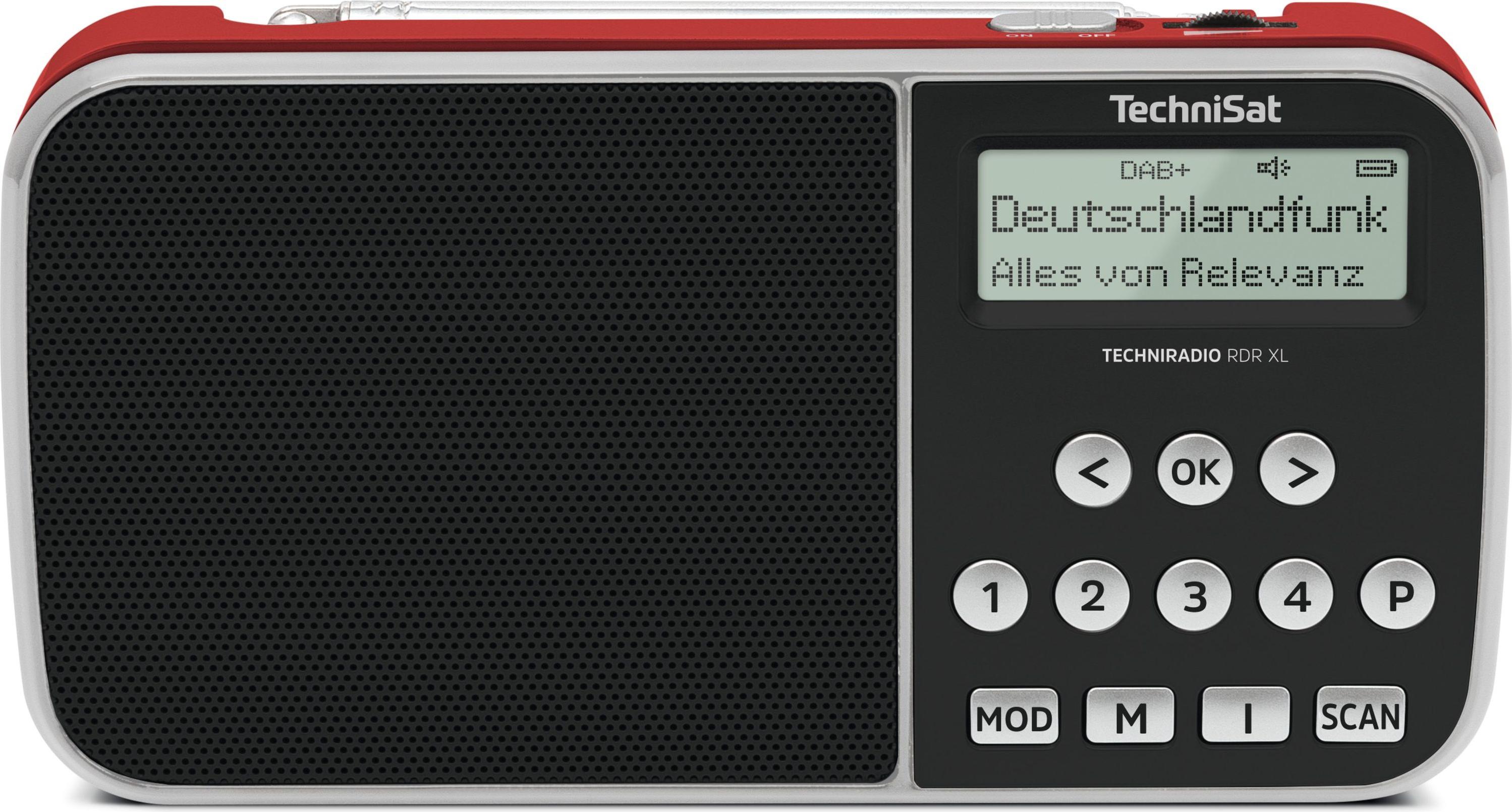 Technisat Techniradio RDR XL rot 0000/3918