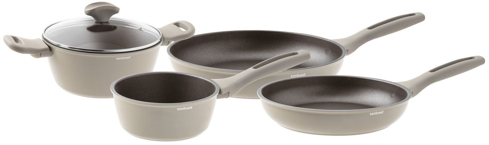Sambonet Kochtopfset 5tlg. Aluminium 51080-05 210656