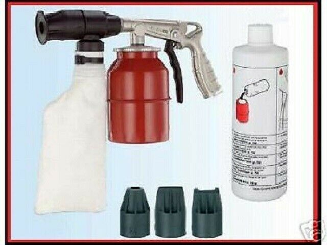Apex Sandstrahlpistole Strahlfux staubfrei SandstrahlSet Sandstrahler Sandstrahlgerät