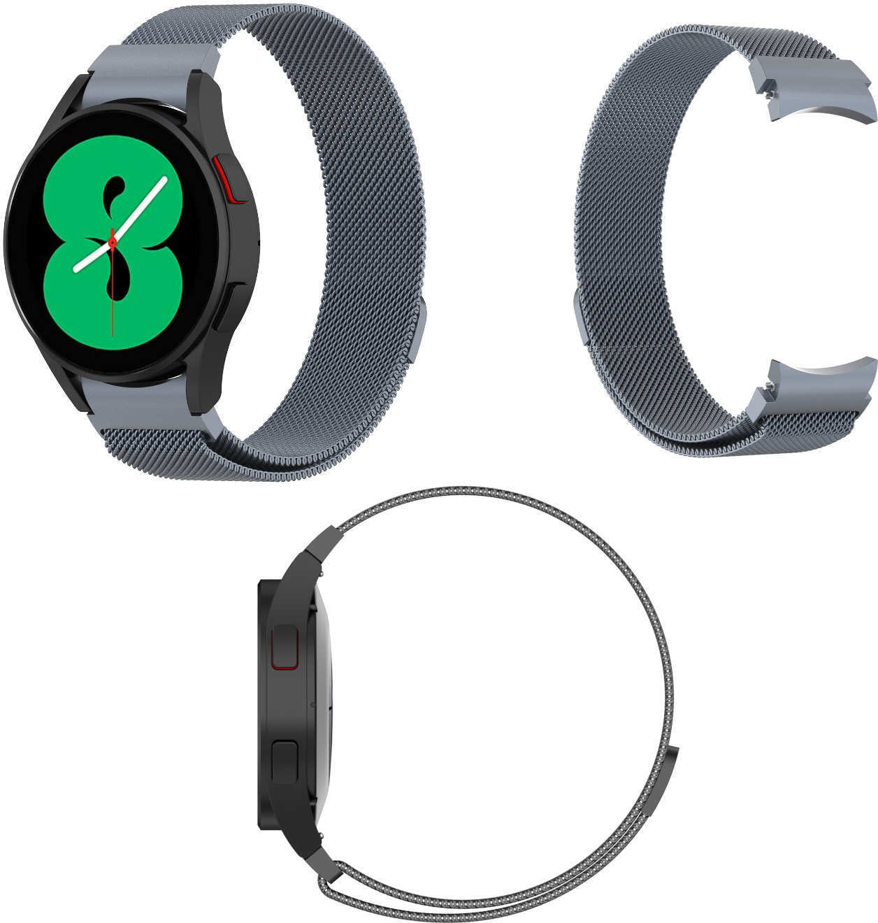 Pre Samsung Galaxy Watch FE 6 5 4 Normal Pro Classic Milanese Armband
