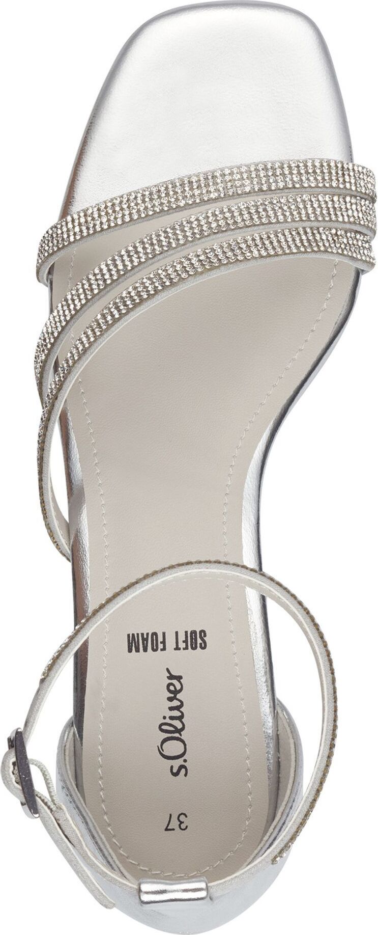 s.Oliver Damen Sandalette Sandale Strass | Kaufland.de