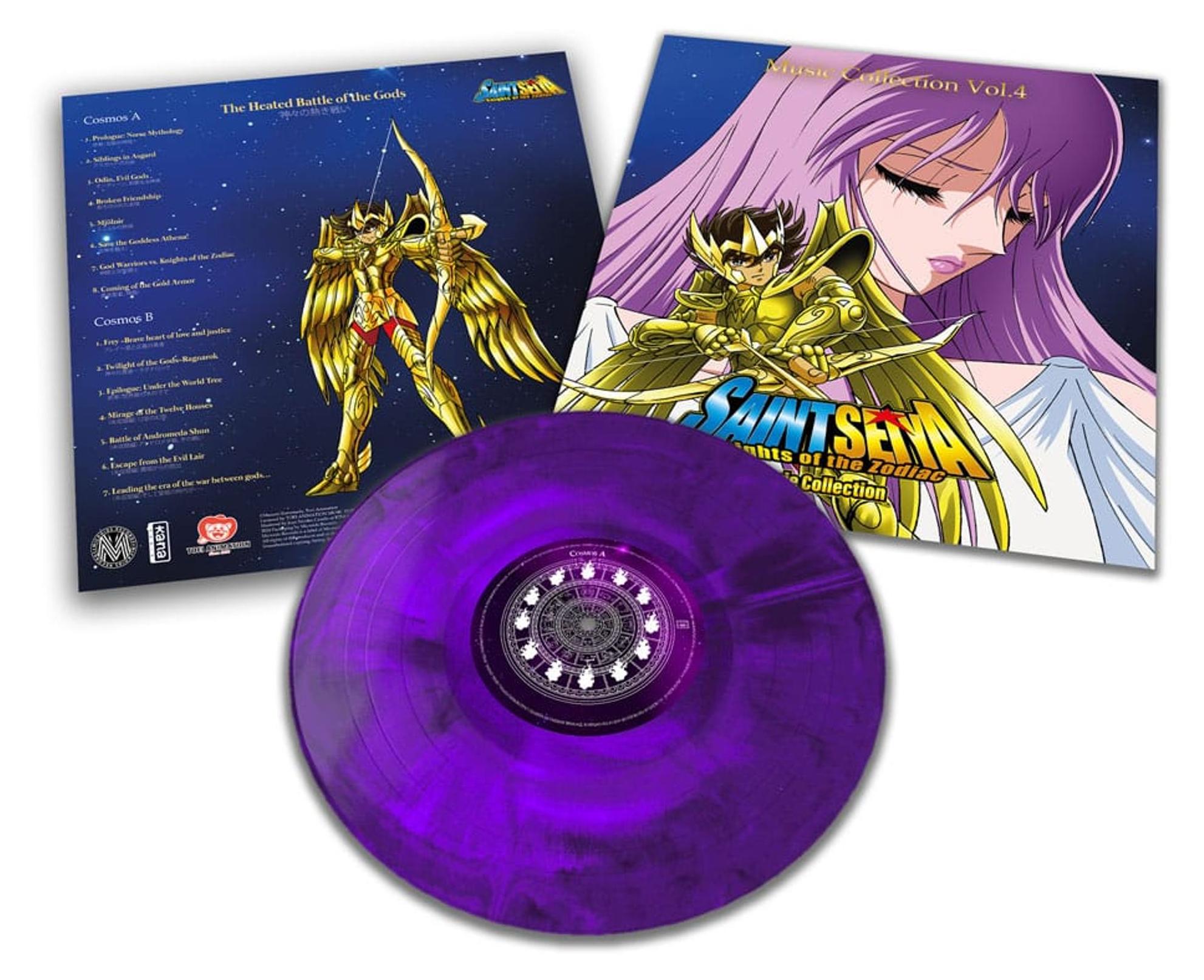 Plastoy Saint Seiya Vol4 Musiksammlung Vinyl One Size PLTDV12872