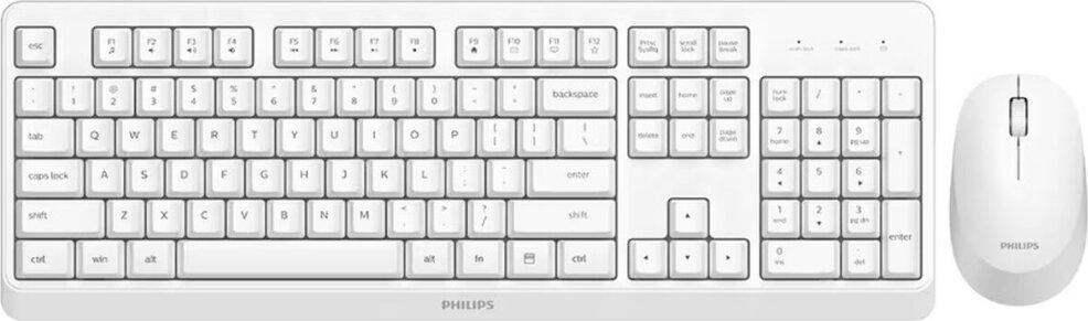 Tastatur mit Drahtloser Maus Philips SPT6307WL/16