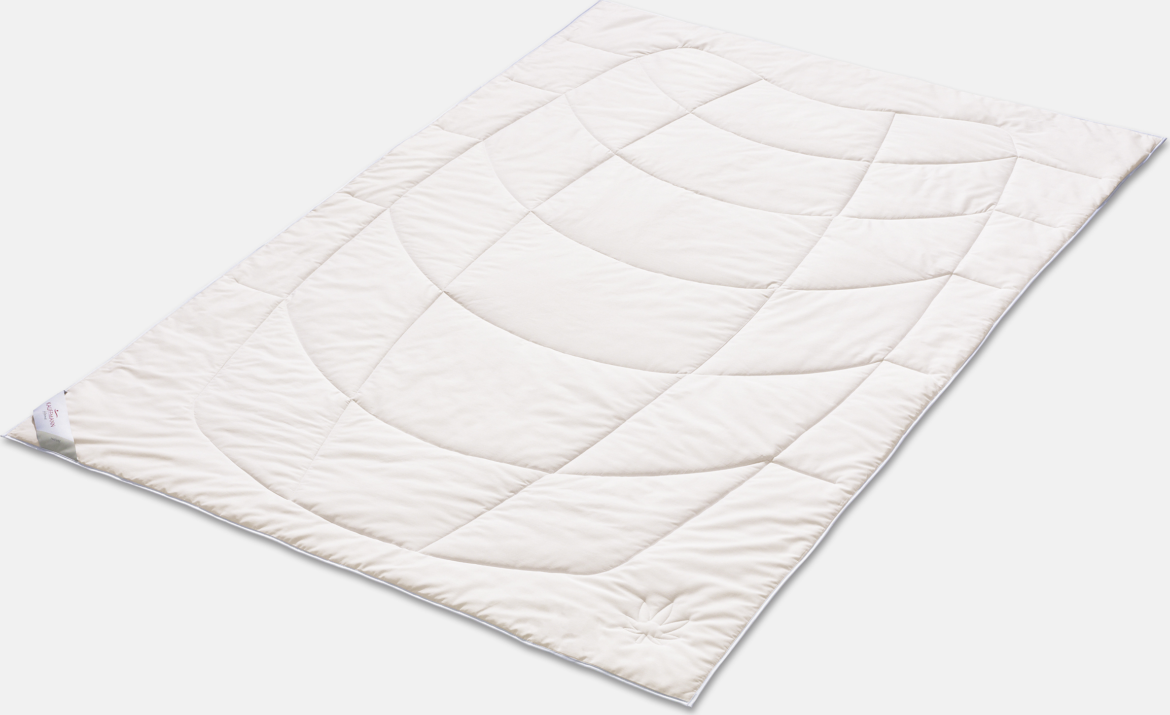 Kauffmann Hanf Leicht Steppbett Sommerdecke Monodecke 155x220 cm 510 g vegan