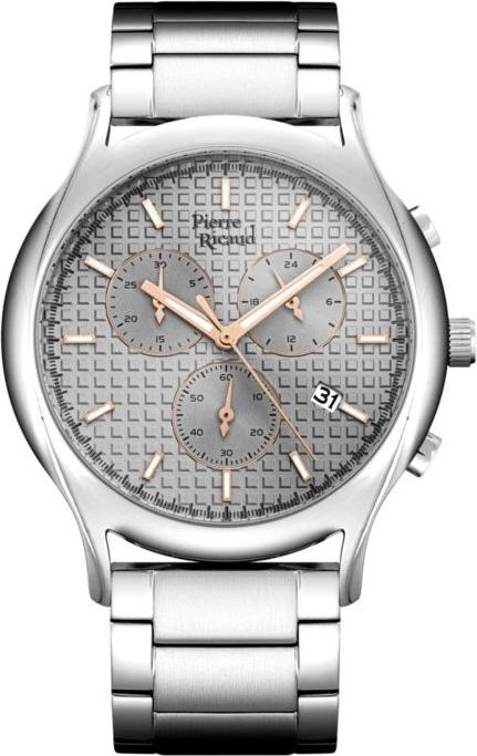 Zegarek Pierre Ricaud P91099.51R7CH strieborný