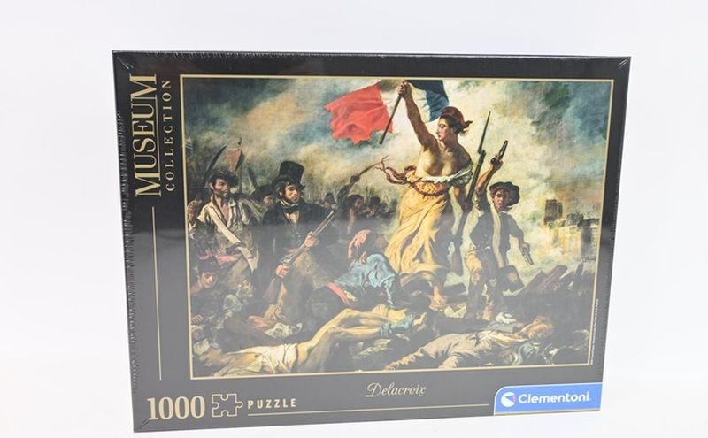 Clementoni CLE-Rätsel 1000 Mus.LibertyLeadingThePeople 37087