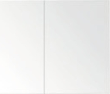 Spiegelschrank Sanox Frozen 80 x 13 x 65 cm schwarzeiche 2-türig 84400249