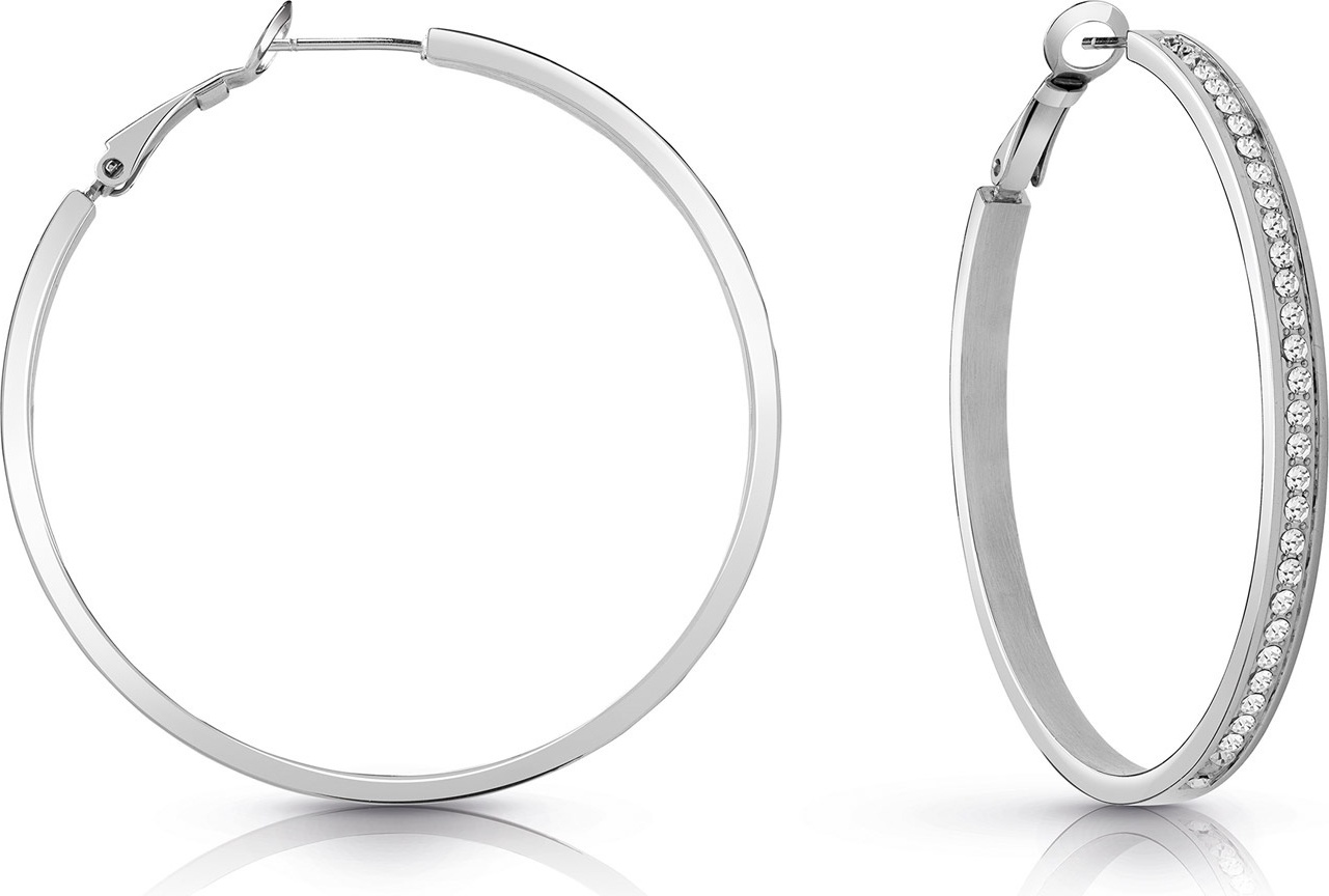 Guess JUBE02247JWRH Orecchini Da Donna A Cerchio 50 Mm guess-jube02247jwrh-orecchini-da-donna-a-cerchio-50-mm