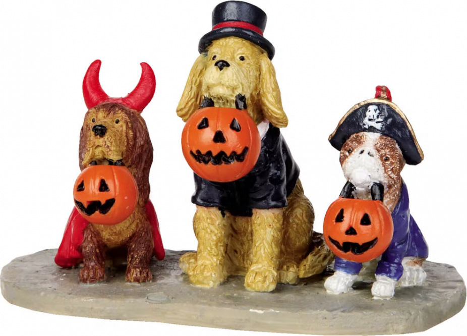 spooky-town Trick or Dog Treats - Lemax Spooky Town 53733