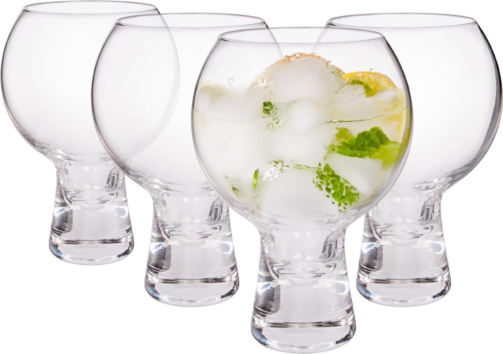 KAMMAK Cognac-Glas 280ml - Elegante Snifters Mit Kurzem Stiel