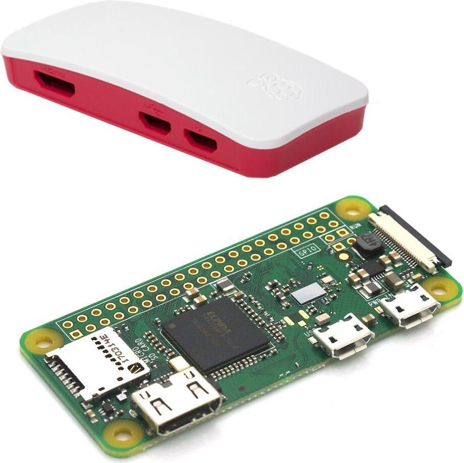 BerryBase Raspberry Pi Zero W - Zusammenstellung: Zero + Case RPIZ-ZWPC