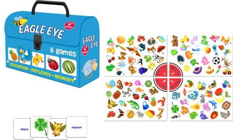 Kukuryku Chest Eagle eye (Spiele, Sprachlernspiele)