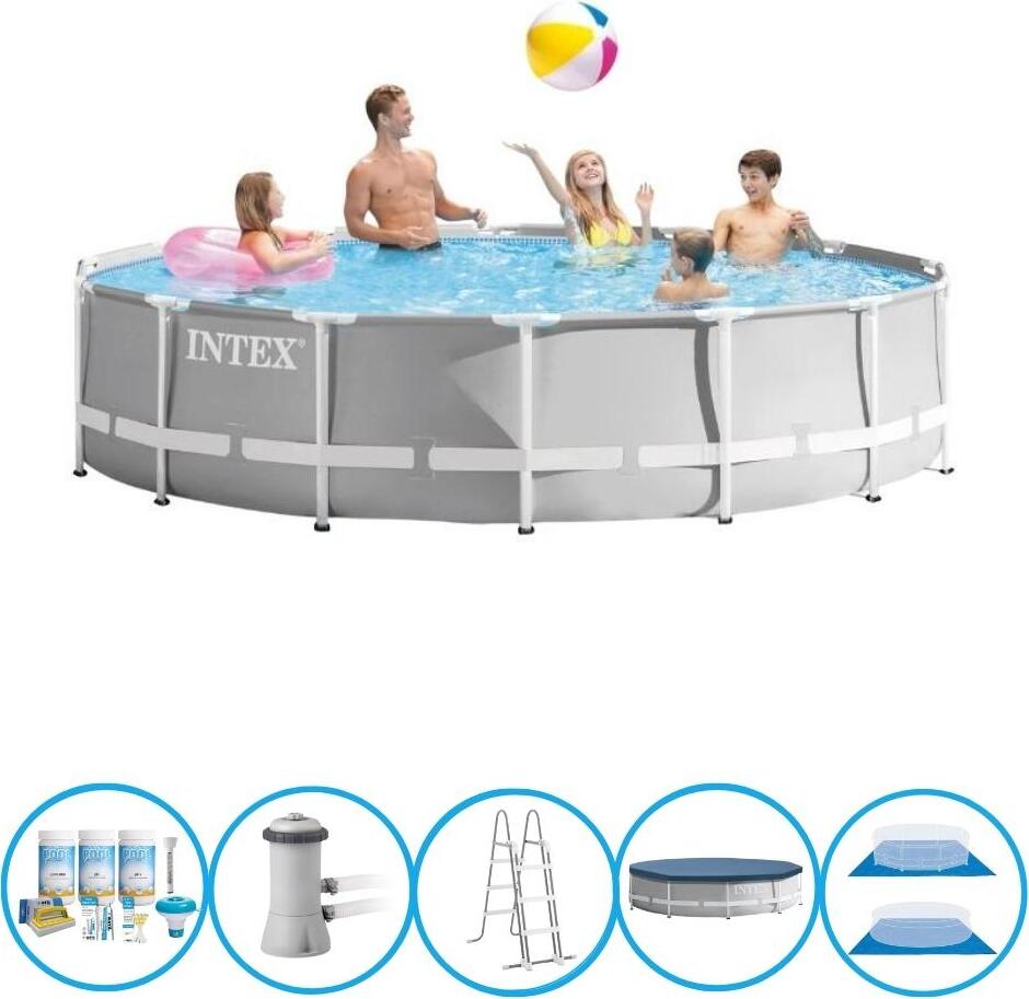 Intex Pool Prism Frame - balenie bazéna - 457x107 cm