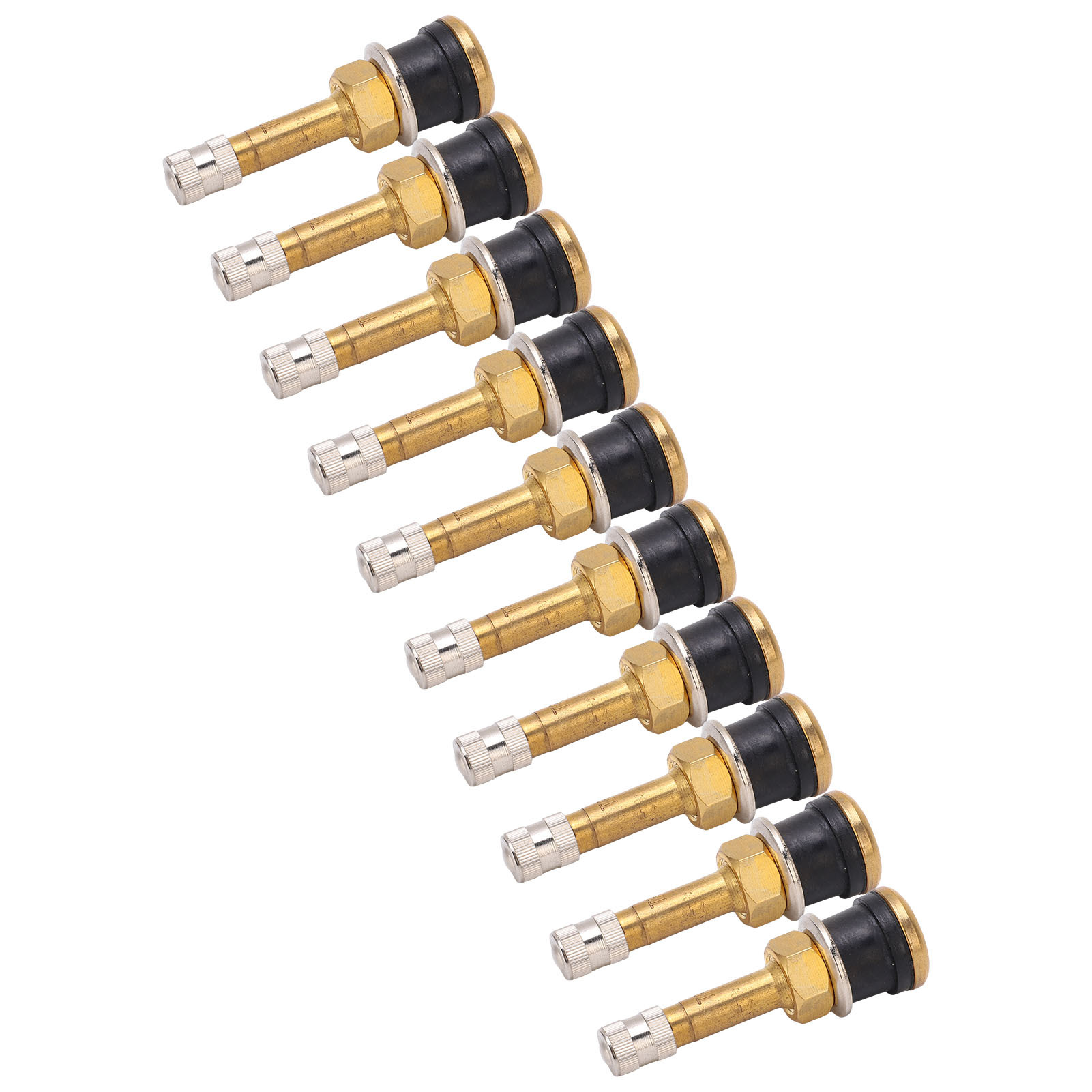 Cocosity Lkw-Ventilschaft,Reifen-Ventilschaft,Ventilschäfte,Klemme im Ventilschaft,Reifen-Versorgungs-Ventile-Zubehör,TR500