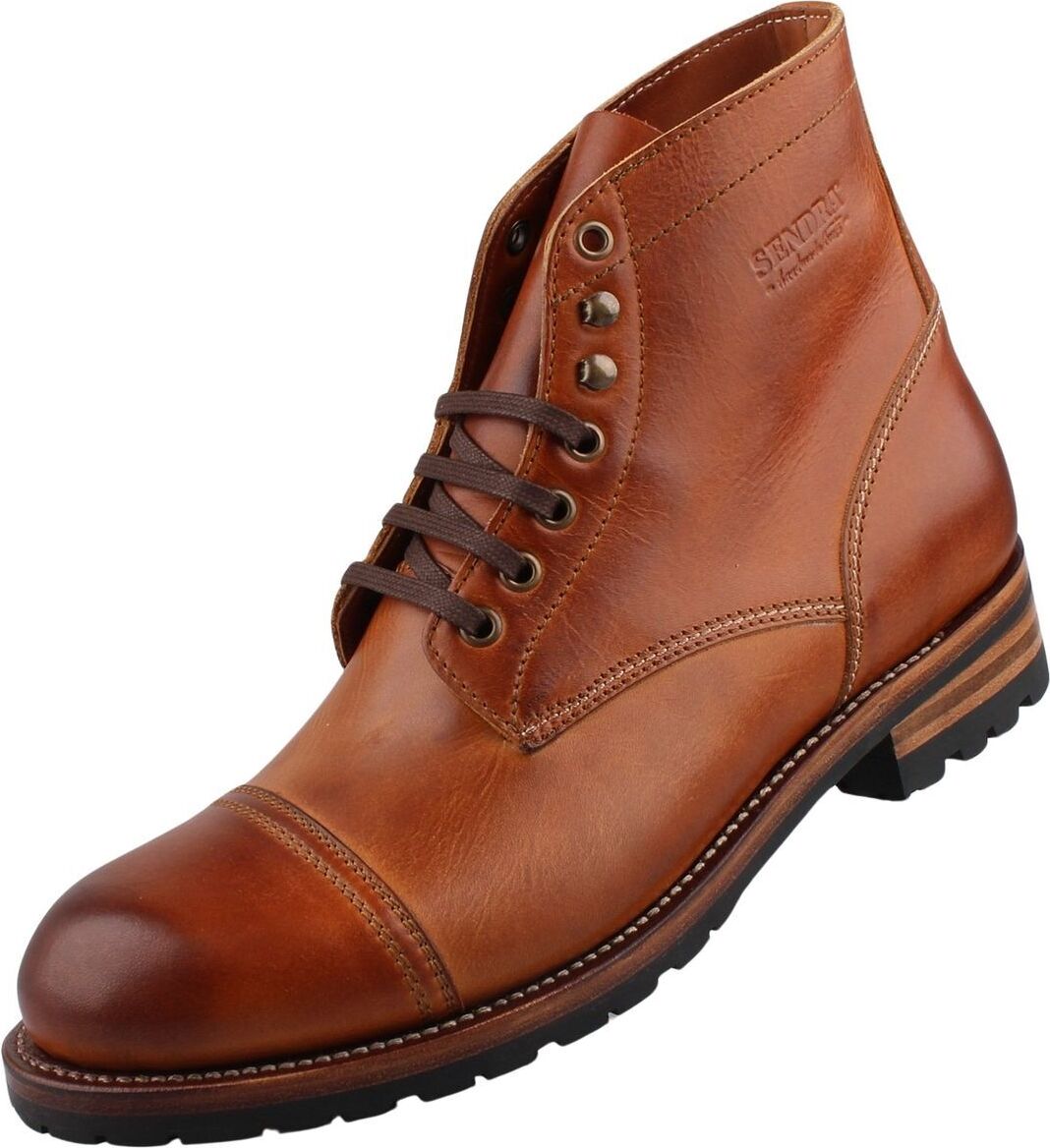 Sendra Topánky Pánske kožené topánky Brown
