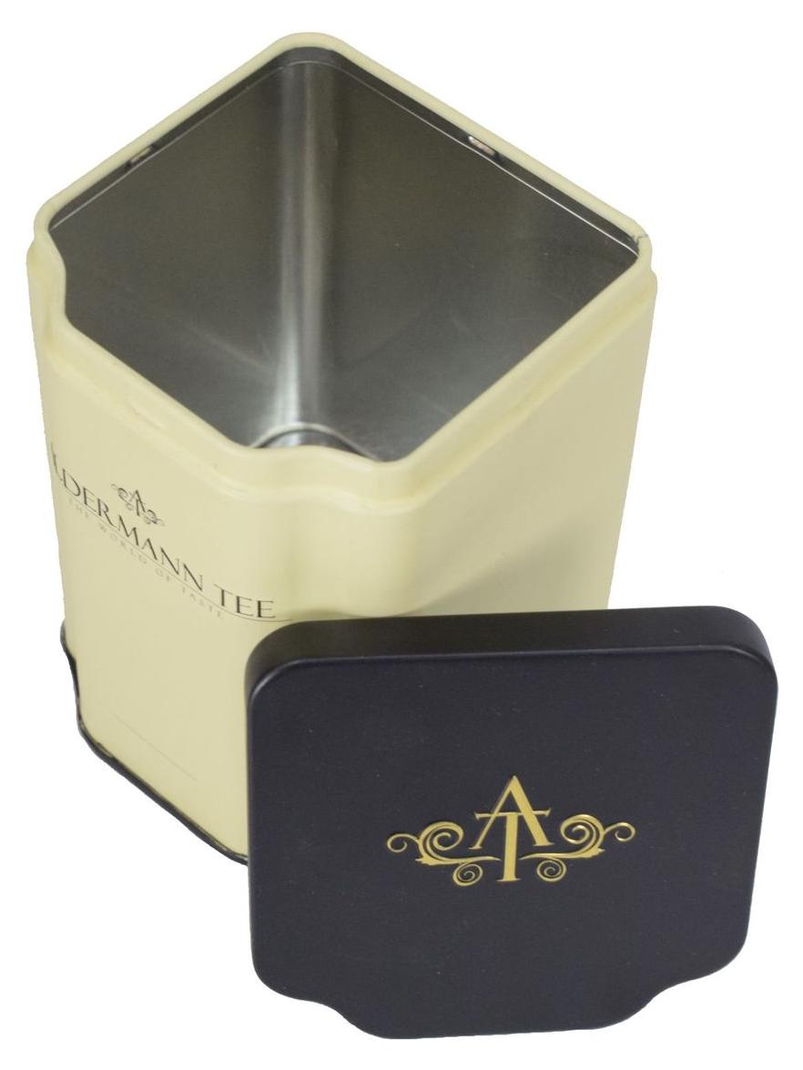 Aldermann Tee GmbH Teedosen 6,12, 24er-Set "Aldermann Tee" Teedose, mit Deckel 8x8x11 cm