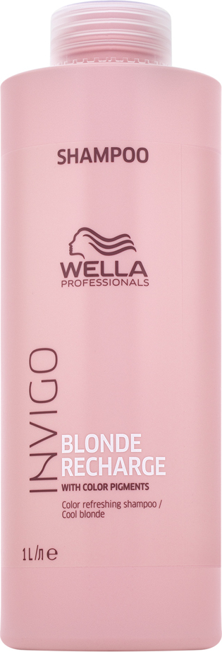 Wella Professionals Invigo Blonde Recharge Cool Blonde Shampoo Šampón na oživenie studených odtieňov blond 1000 ml