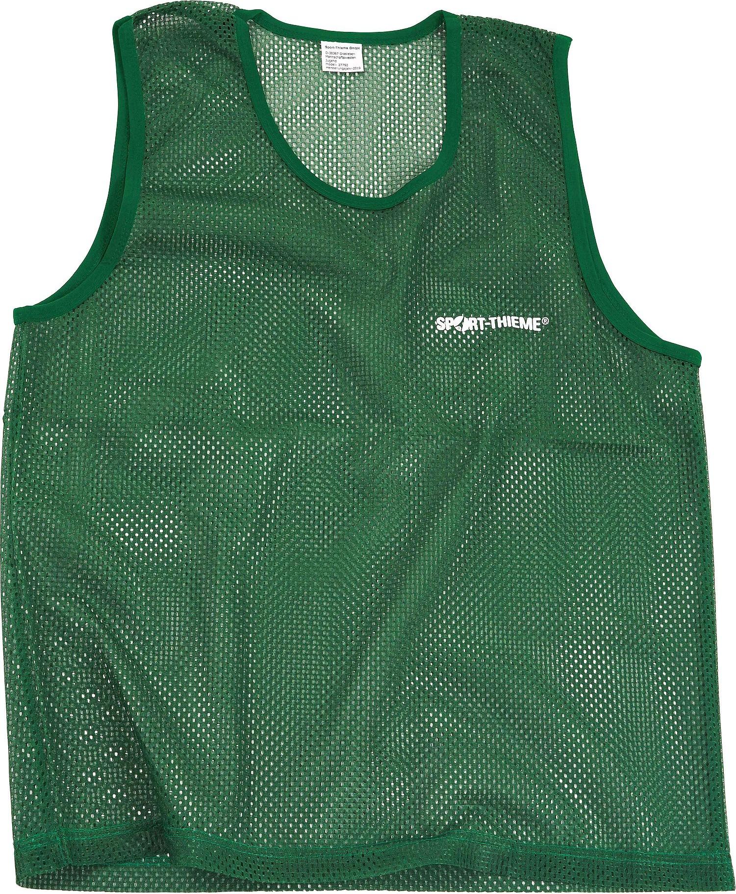 Sport-Thieme Mannschaftsweste "Recycelt", Grün, Jugend, (BxL) ca. 53x70 cm
